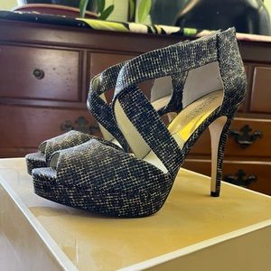 Michael Kors sexy metal mesh heel